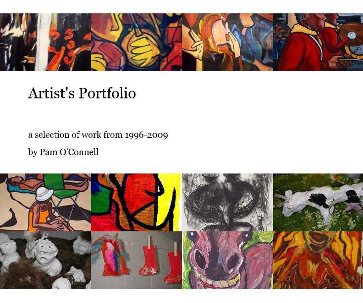 artist s portfolio by pam o connell blurb books