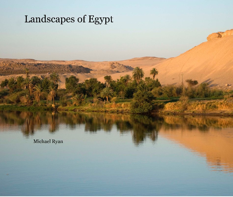 landscapes of egypt by michael ryan blurb books book layout