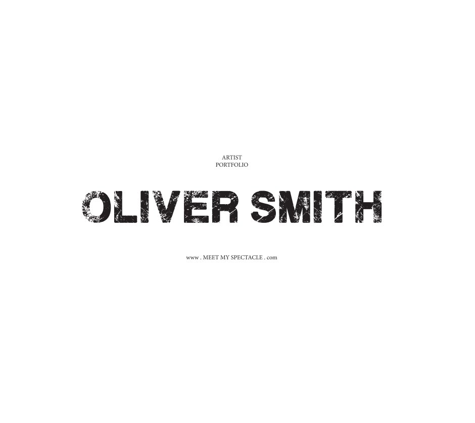 artist portfolio by oliver smith blurb books