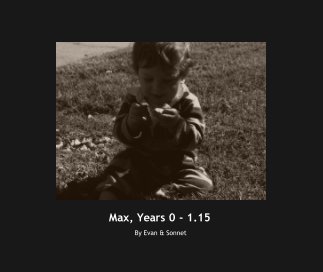 Max, Years 0 - 1.15 book cover