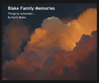 Blake Family Memories book cover