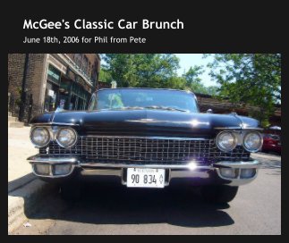McGee's Classic Car Brunch 2006 book cover