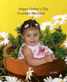 Happy Father's Day Grandpa Gonzalez book cover
