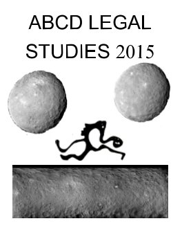 ABCD Legal Studies 2015 book cover