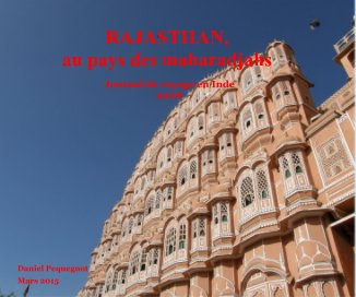 RAJASTHAN, au pays des maharadjahs Journal de voyage en Inde 2008 book cover