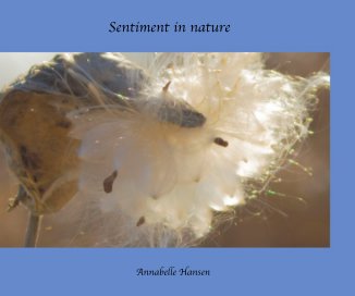 Sentiment in nature book cover