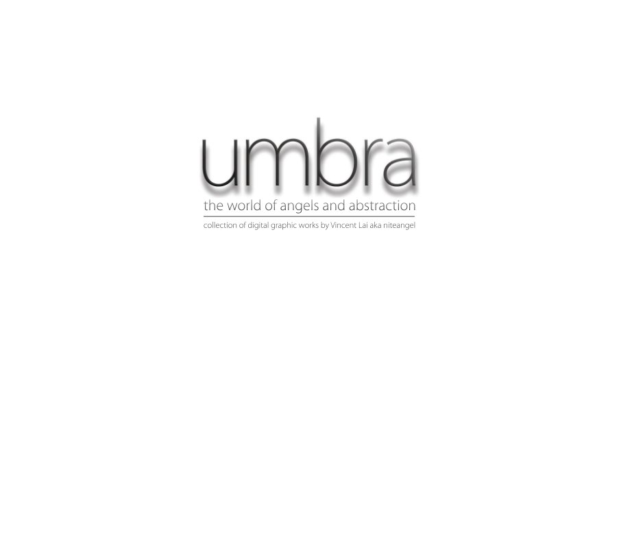 View Umbra (white edition) by Vincent Lai