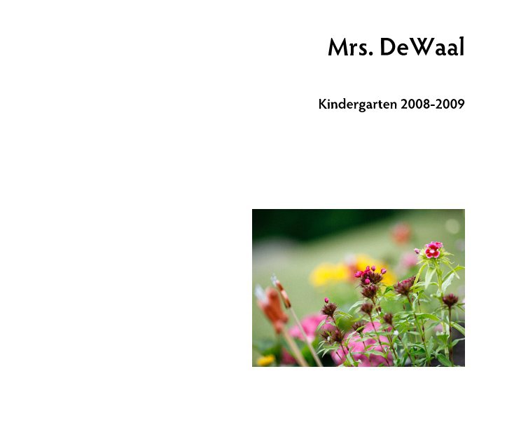 View Mrs. DeWaal by lkgilbert