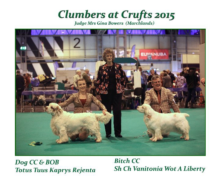 View Clumbers At Crufts 2015 by Eileen Sutherland