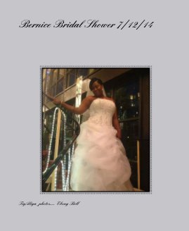 Bernice Bridal Shower 7/12/14 book cover