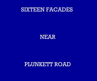 Sixteen Facades Near Plunkett Road book cover