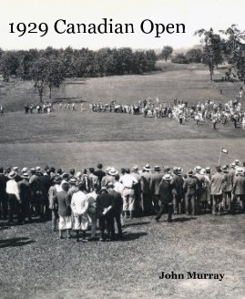 1929 Canadian Open book cover