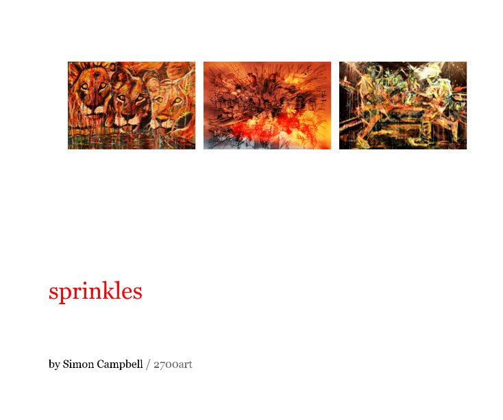 Ver sprinkles por Simon Campbell / 2700art