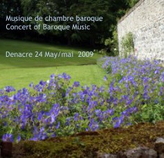 Musique de chambre baroque Concert of Baroque Music book cover