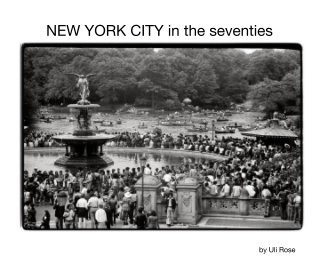 NEW YORK CITY in the seventies book cover
