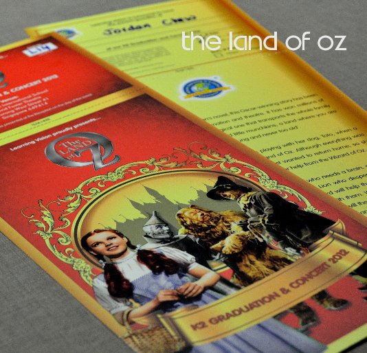 View Musical Production - The Land of Oz by Eileen Goh