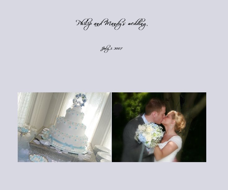 Philip and Mandy's wedding nach slcook52 anzeigen