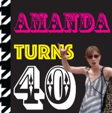 Amanda's BIG 4-0 book cover
