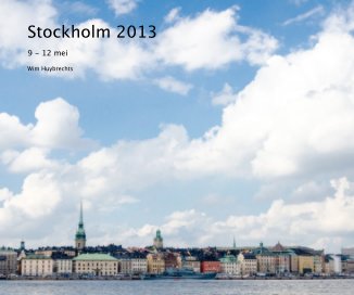 Stockholm 2013 book cover