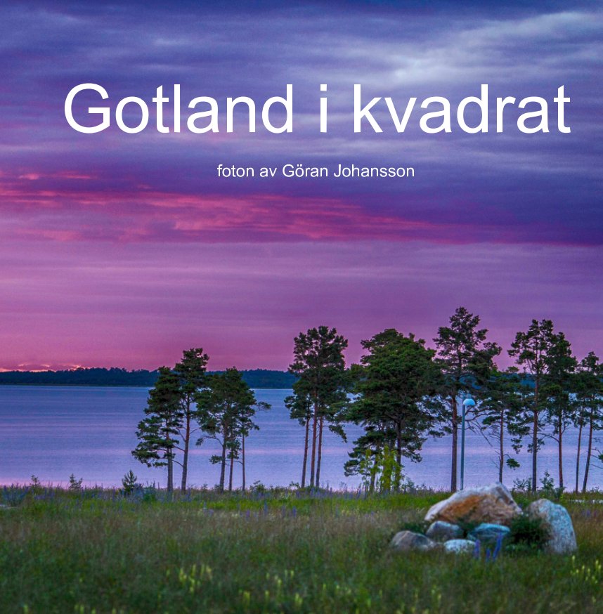 View Gotland i kvadrat by Göran Johansson
