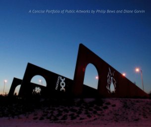A Concise Portfolio of Public Artworks by Philip Bews and Diane Gorvin book cover