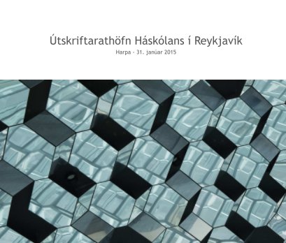 Útskrift Háskólans í Reykjavík book cover