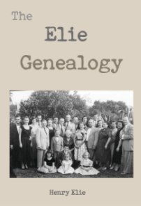 The Elie Genealogy book cover