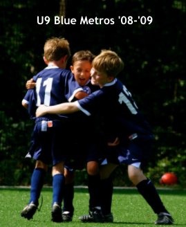 U9 Blue Metros '08-'09 book cover