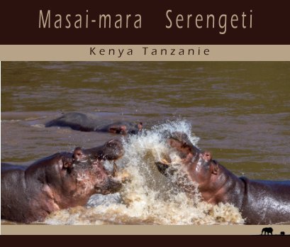 Masai Mara Serengeti 2014 book cover