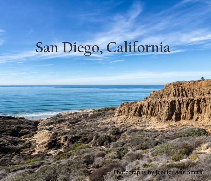 View San Diego, California Hardcover by Jenefer Ann Smith