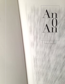 An0An-Volume 1/3-May 2015 book cover