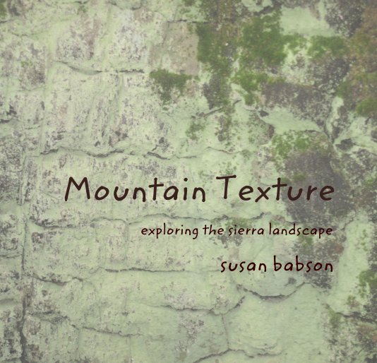 Visualizza Mountain Texture di susan babson