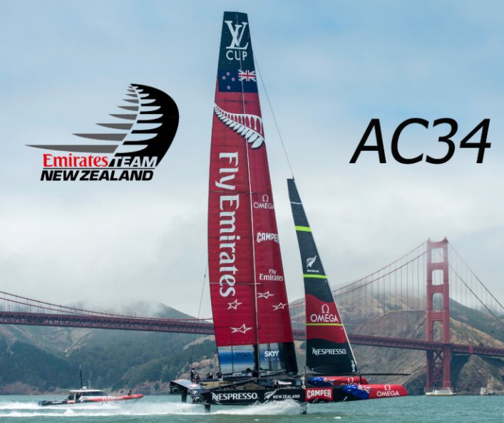 View Emirates Team New Zealand, America's Cup 34 by Chris Cameron