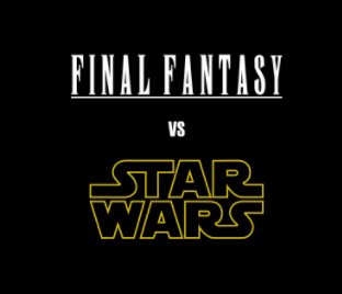 Final Fantasy vs Star Wars book cover