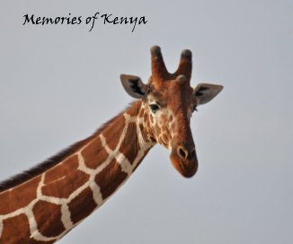 Memories of Kenya book cover