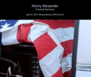Henry Alexander Funeral Services book cover