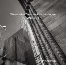 Discovering New York as Landscape book cover