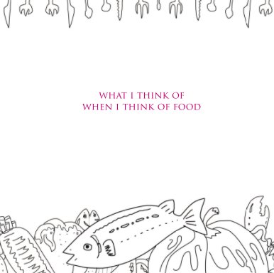 What I think of when I think of food book cover