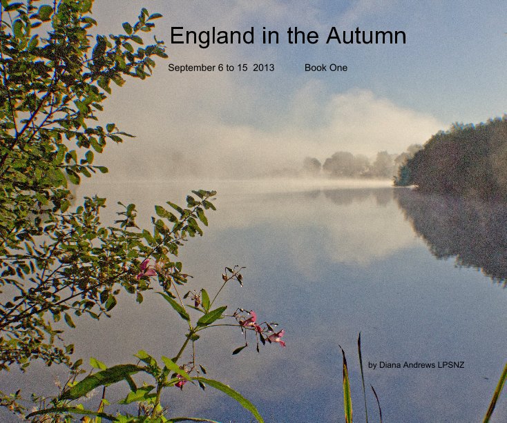 View England in the Autumn by Diana Andrews LPSNZ