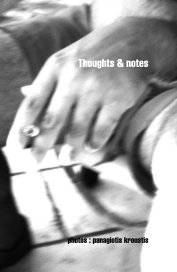 Thoughts & notes book cover