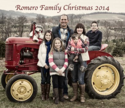 Romero Family Christmas 2014 book cover