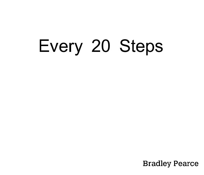 View Every 20 Steps by Bradley Pearce