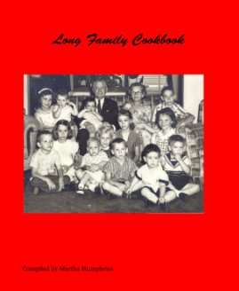 Long Family Cookbook book cover