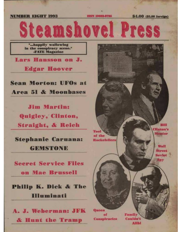 View Steamshovel Press Issue 8 by Kenn Thomas