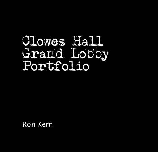 View Clowes Hall Grand Lobby Portfolio by Ron Kern