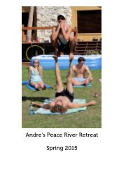 ANDRE'S PEACE RIVER RETREAT book cover