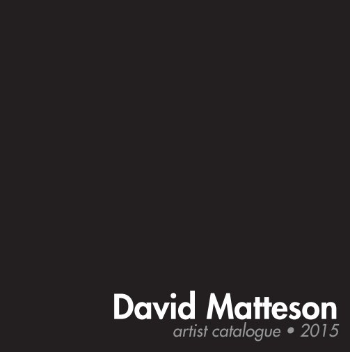 View Artist Catalogue by David Matteson