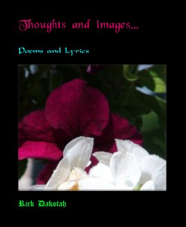 Thoughts and images... book cover