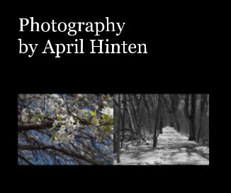 Photography by April Hinten book cover