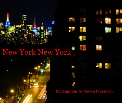 New York New York book cover